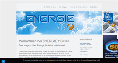 Desktop Screenshot of energievision.com